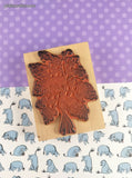 Vintage 2000 Susan Winget Penny Black, Inc. Violet Bunch #1849K Wooden Block/Rubber Stamp