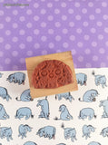 Vintage 1992 Stampin' Up "Friends are Forever" Wooden Block/Rubber Stamp