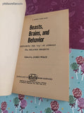 Vintage 1965 3rd Scholastic Book Services Printing Beasts, Brains, and Behavior TX398 Softcover