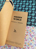 Vintage 1964 1st Airmont Printing Hidden World by Stanton A. Coblentz Softcover