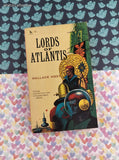 Vintage 1963 1st Airmont Printing Lords of Atlantis by Wallace West Softcover