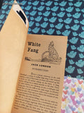 Vintage 1964 1st Airmont Printing White Fang by Jack London Softcover