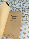 Vintage 1963 1st Airmont Printing Forbidden Range by Stuart Brock Softcover
