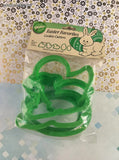 Vintage 1990 Wilton Easter Favorites Green Plastic Cookie Cutter, NEW & Sealed