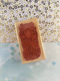 Vintage Anita's Happy Birthday Balloons Celebration Wooden Stamp Block CLEAN