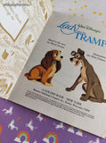 Vintage 1990 Little Golden Book: Walt Disney's Lady and the Tramp Hardcover