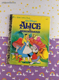 Vintage 1994 Little Golden Book: Walt Disney's Alice in Wonderland Hardcover