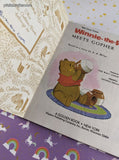 Vintage 1965 Little Golden Book: Winnie-the-Pooh Meets Gopher Hardcover