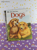Vintage 1983 Little Golden Book: Dogs Hardcover