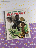 Vintage 1974 Little Golden Book: The Saggy Baggy Elephant Hardcover