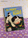 Vintage 1991 Little Golden Book: The Poky Little Puppy Hardcover
