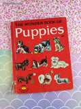 Vintage Wonder Book of Puppies Hardcover