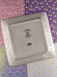 Certified International Sweet Bunny Easter Serving Platter 10.75" Sq Like New