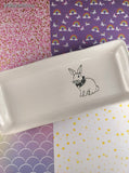 Pier 1 Imports Sweet Bunny Easter Serving Platter Rectangular Like New
