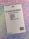 Vintage American Greetings Forget Me Not St. Patrick's Day Clovers 4 Sheets SEALED