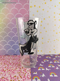 Vintage Pepsi Collector Series Looney Tunes Pepe Le Pew Tall Glass Tumbler