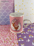 Vintage 1996 Enesco Precious Moments Sharing Sweet Moments Together Coffee Mug, Like New