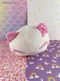 2025 Furyu Co. Colorful Flower Cat Nemuneko Plush Toy 6", Clean