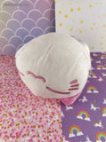 2025 Furyu Co. Colorful Flower Cat Nemuneko Plush Toy 6", Clean