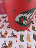 Vintage 1988 Christmas Teddies House of Lloyd Metal Tin