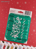 Vintage Stencil Magic Mini "Good Cheer" 4.75" x 6" Celebration Stencil, NEW
