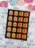 Vintage Teacher's Friend Publications TF2726 Homeschool Rewards Full Sticker Sheet
