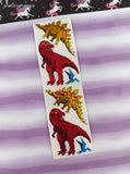 Vintage Hambly SHINY Dinos Full Sticker Sheet, Unused