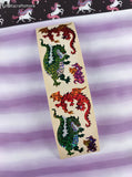 Vintage Hambly SHINY Dragons Full Sticker Sheet, Unused