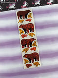 Vintage Hambly SHINY Bears & Cubs Full Sticker Sheet, Unused