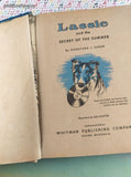 Vintage 1958 Lassie and the Secret of the Summer Whitman Hardcover