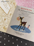 Vintage 1976 Little Golden Book: Rudolph the Red-Nosed Reindeer, Hardcover