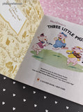 Vintage 2004 Little Golden Book: Walt Disney's Three Little Pigs, Hardcover, Like New