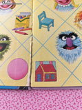 Vintage 1986 Sesame Street Growing-Up Book, Scared of the Dark Hardcover