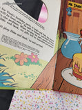 Vintage 1978 Walt Disney's Winnie the Pooh and the Birthday Burglar, A Puppet Book Hardcover