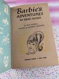 Vintage 1964 Mattel Barbie's Adventures to Read Aloud Wonder Book Softcover
