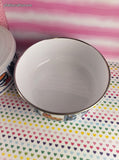 Vintage 2000 Piillsbury Company Doughboy Set/3 Nesting Canisters Bowls, Clean *Missing 1 Lid*