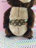 Vintage 1979 R. Dakin & Company 1980's Olympics Misha Soft Plush Teddy NWT