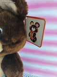 Vintage 1979 R. Dakin & Company 1980's Olympics Misha Soft Plush Teddy NWT
