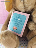 Vintage Hallmark Cards Bearnadette Cuddlesworth and Baby Fuzzmore Soft Plush Teddy NWT