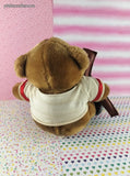 Vintage 1990 I Love Niagara Falls Ice Hockey Soft Plush Teddy