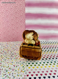 Vintage PenDelfin Studios Hand Painted Stonecraft "Barrow Boy" Rabbit Figurine