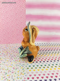 Vintage PenDelfin Studios Hand Painted Stonecraft "Whopper" Rabbit Figurine