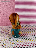 Vintage PenDelfin Studios Hand Painted Stonecraft "Dandy" Rabbit Figurine
