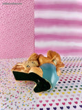 Vintage PenDelfin Studios Hand Painted Stonecraft "Dandy" Rabbit Figurine