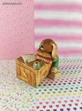 Vintage PenDelfin Studios Hand Painted Stonecraft "Boswell" Rabbit Figurine