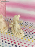 Vintage 2000 Millenium Collection Roman, Inc. Set/3 Christmas Angel Figurines, Like New