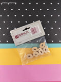 Vintage Wang's International Miniature Wooden Numbers "Six" Sealed Pack