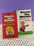 Vintage 1960's/1970's Dennis the Menace Fawcett Softcover Books Set/10