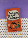 Vintage 1970 "You've Done it Again, Charlie Brown" Fawcett Crest Softcover