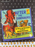 Vintage 1980's First Time Readers The Day of the Dinosaur/After Set/2 Softcovers